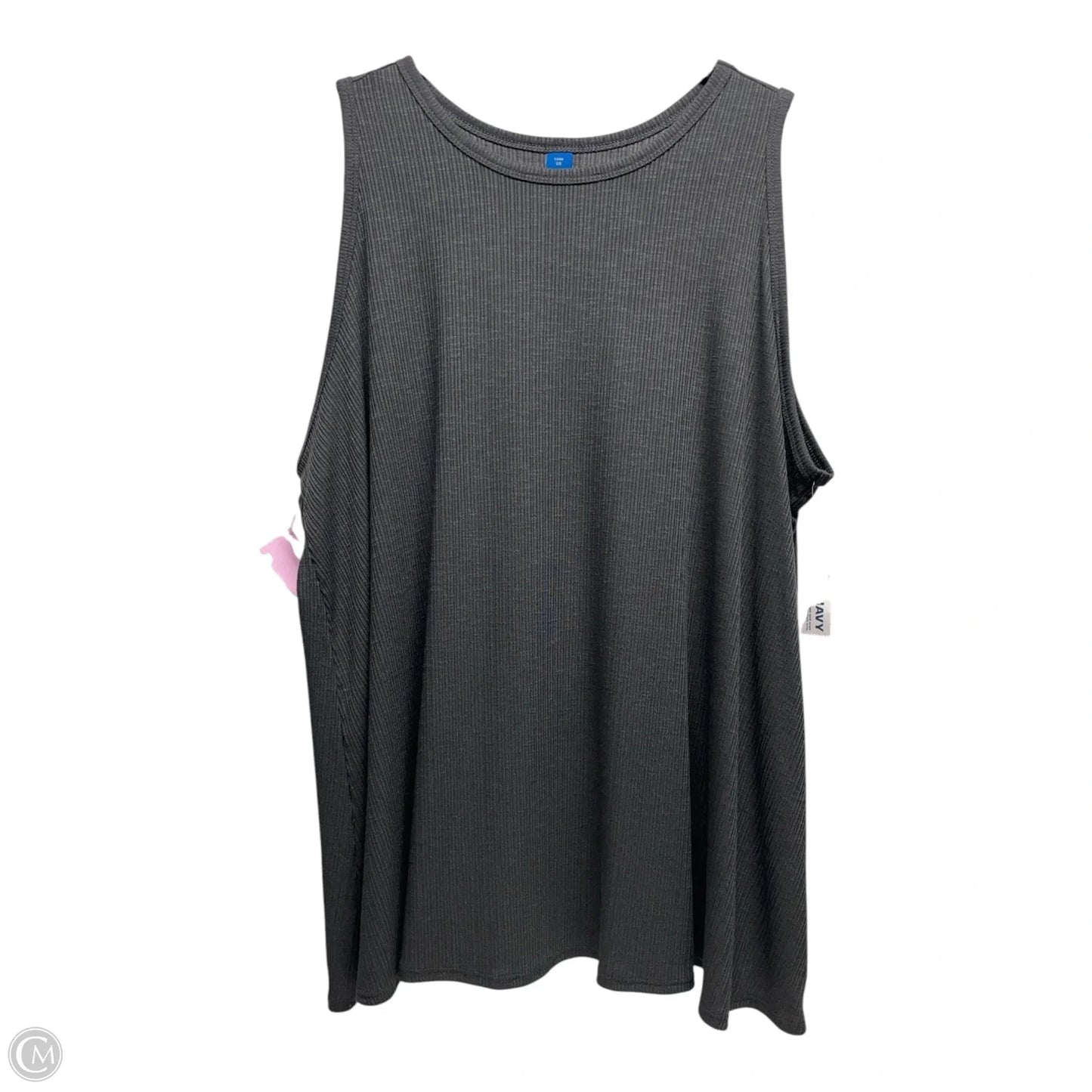 Top Sleeveless By Old Navy In Grey, Size: 2x