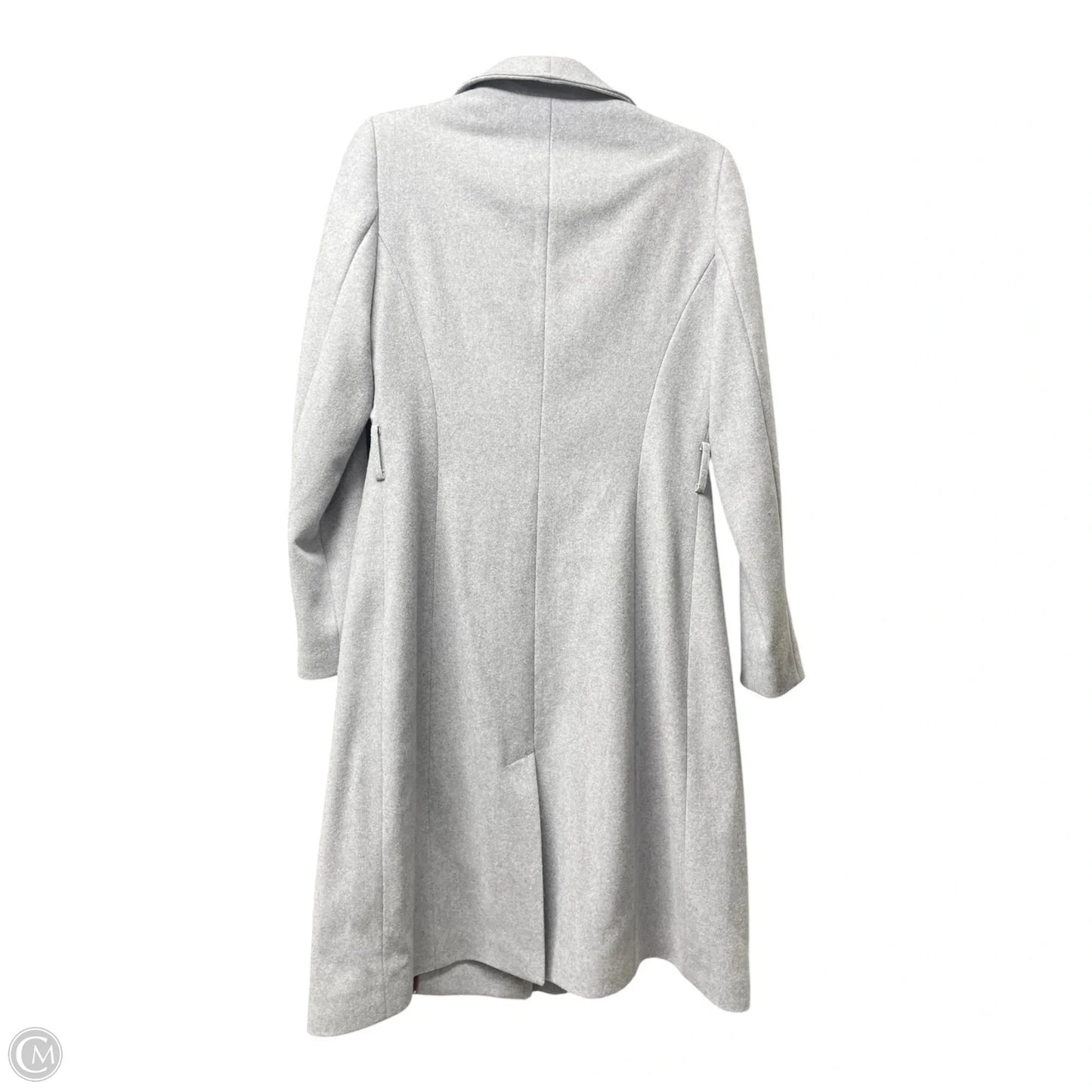 Coat Wool By Ted Baker In Grey, Size: 2