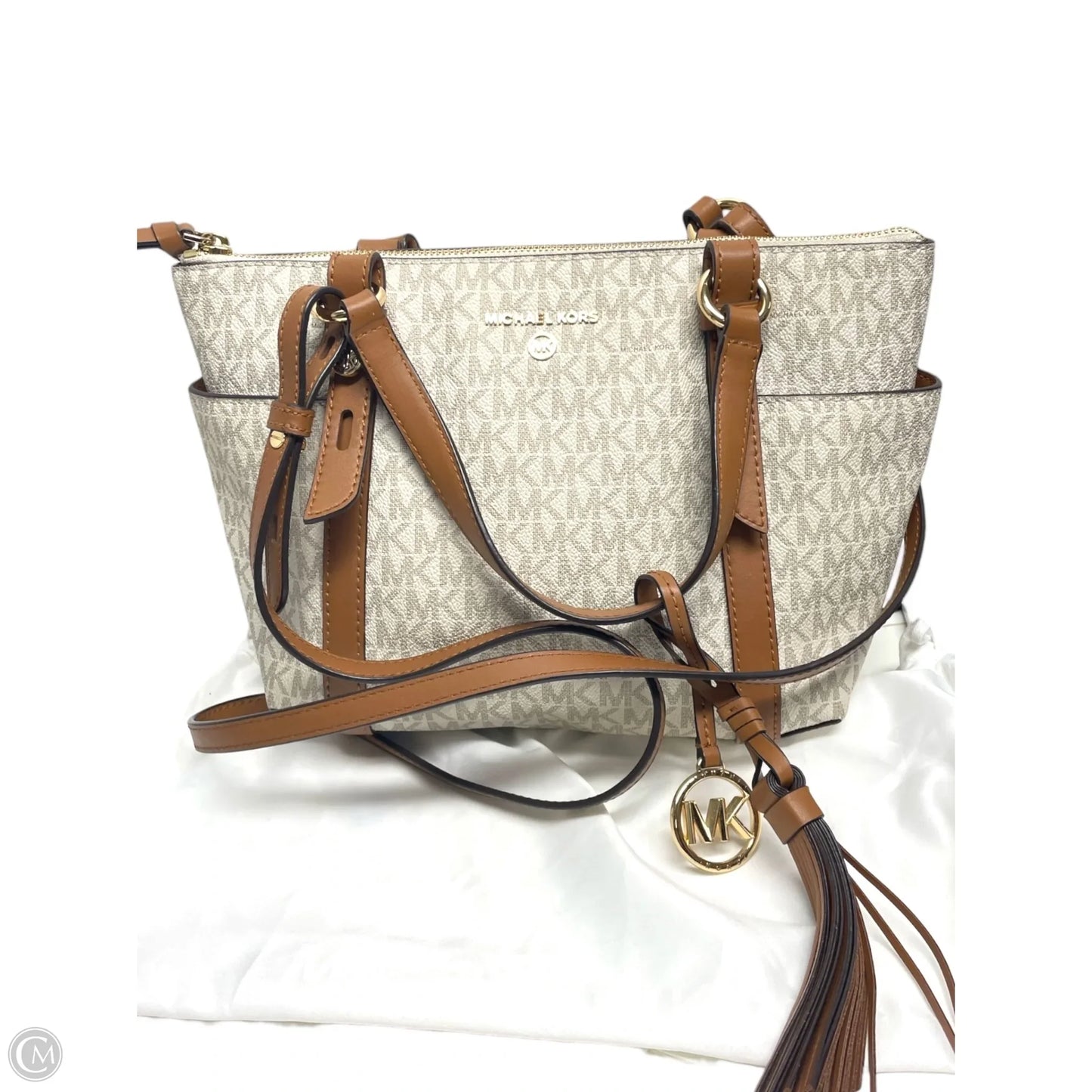 Crossbody Designer By Michael Kors, Size: Medium