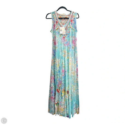 Dress Designer By Johnny Was In Floral Print, Size: M