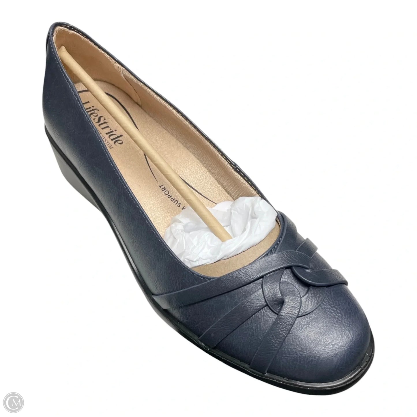 Shoes Flats By Life Stride In Navy, Size: 8.5
