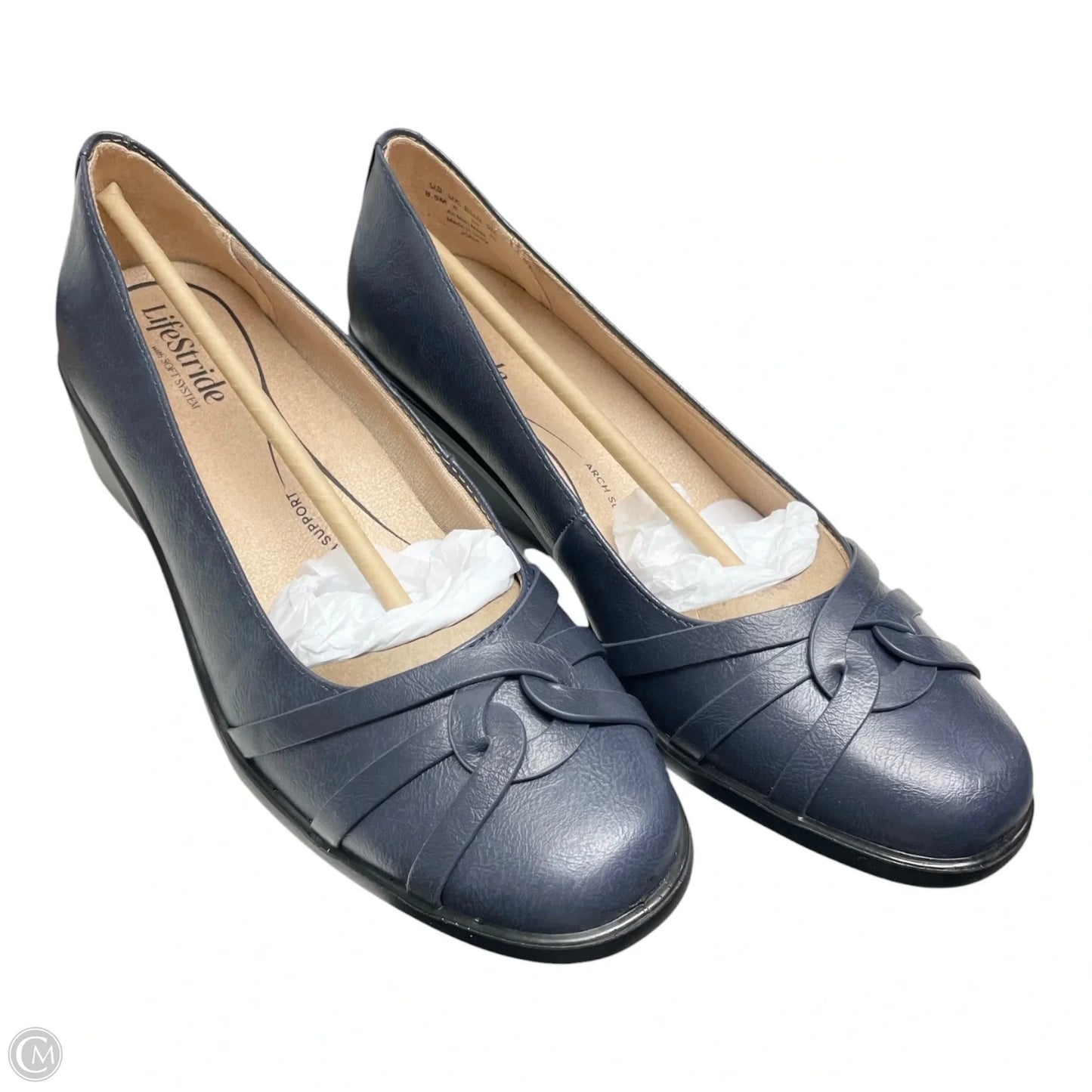 Shoes Flats By Life Stride In Navy, Size: 8.5