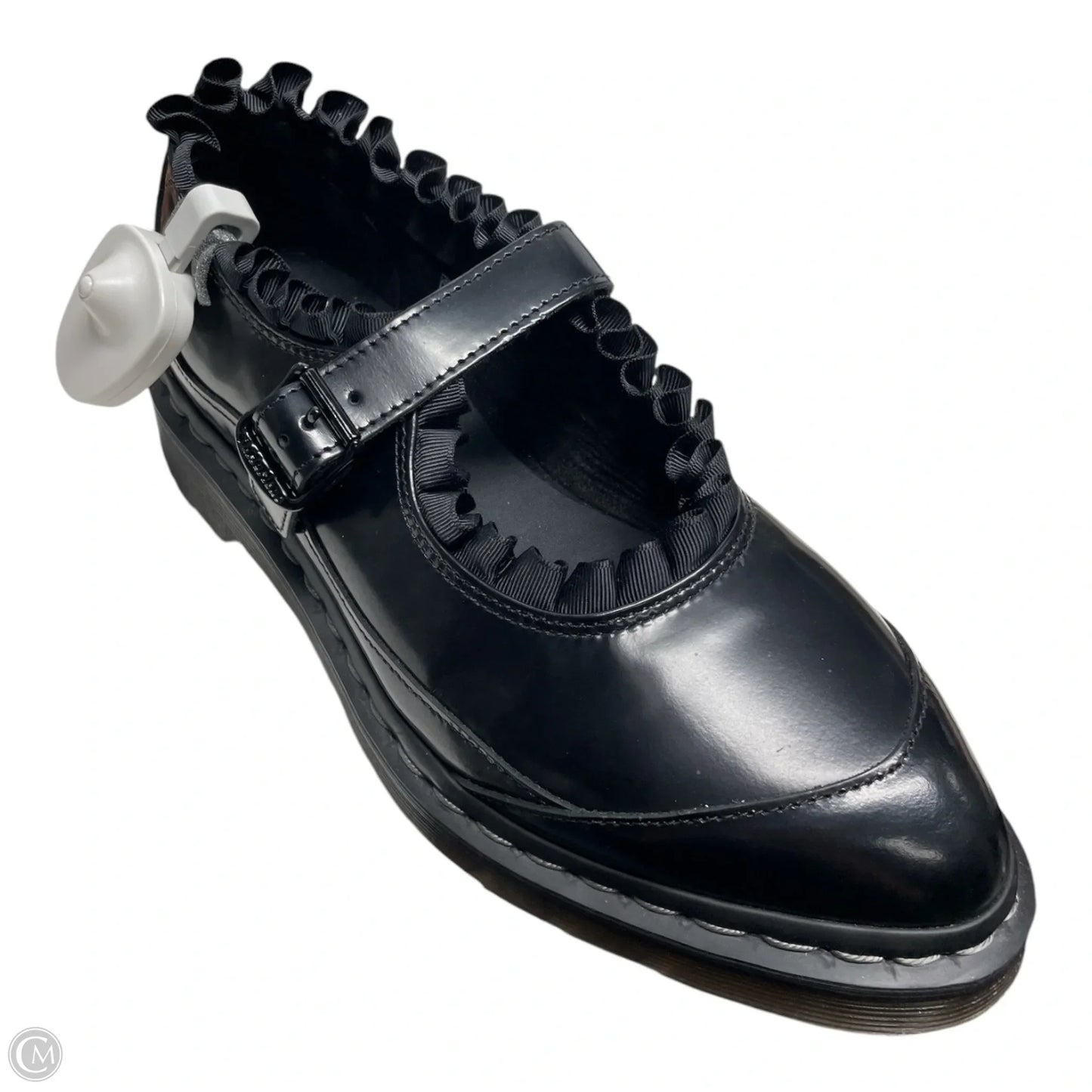 Shoes Flats By Dr Martens In Black, Size: 8