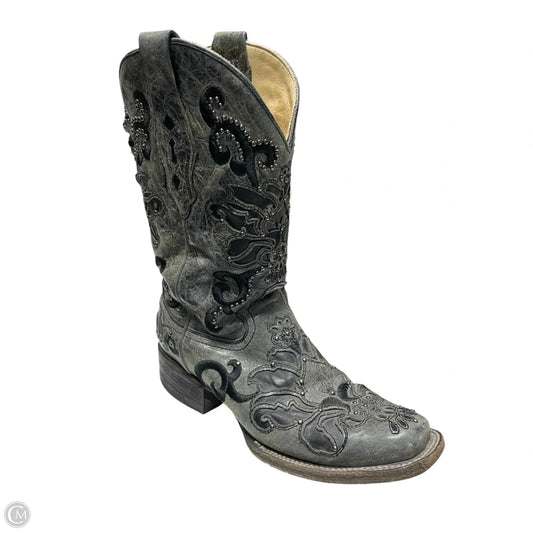 Boots Western By Corral In Black, Size: 8.5