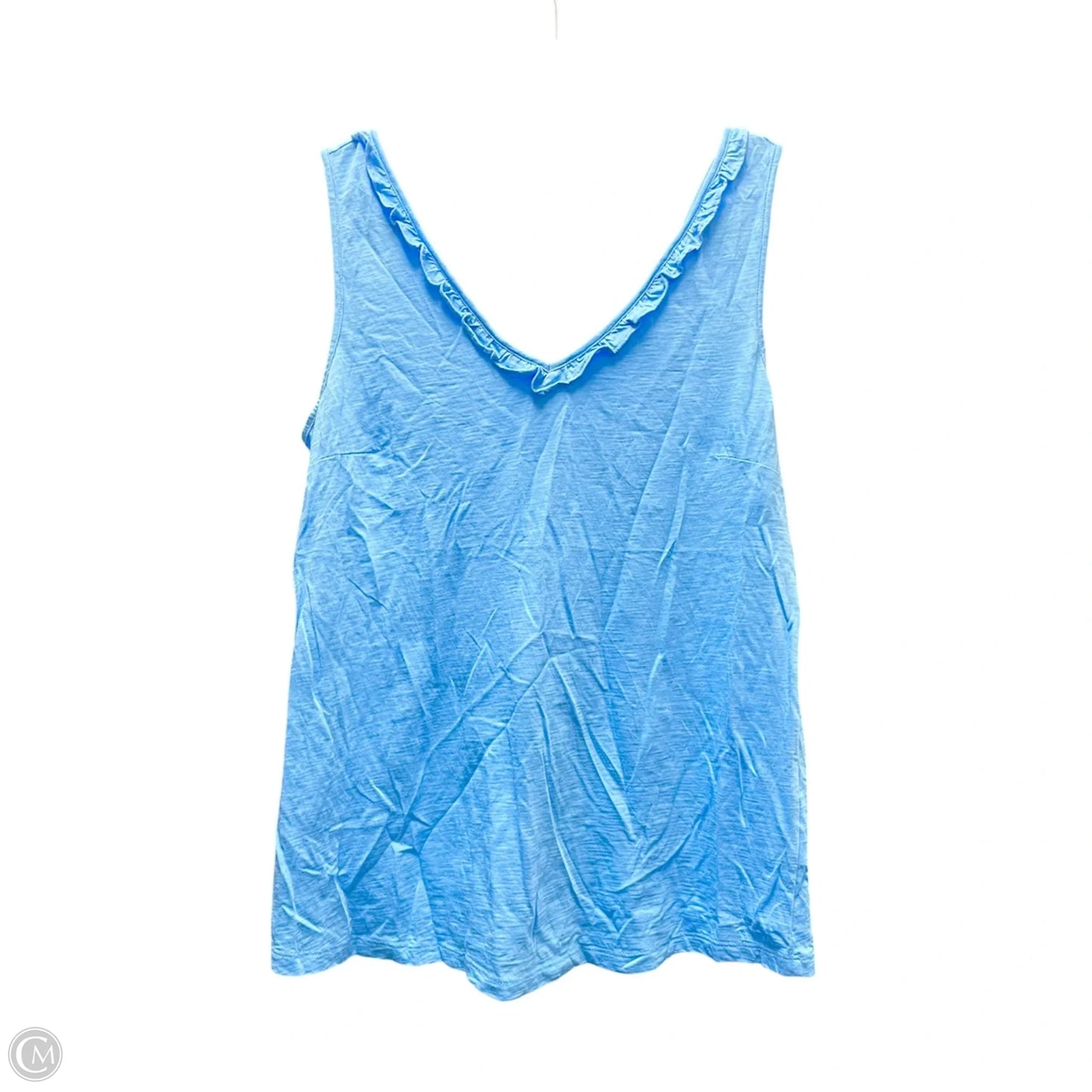 Top Sleeveless By Lilly Pulitzer In Blue, Size: L