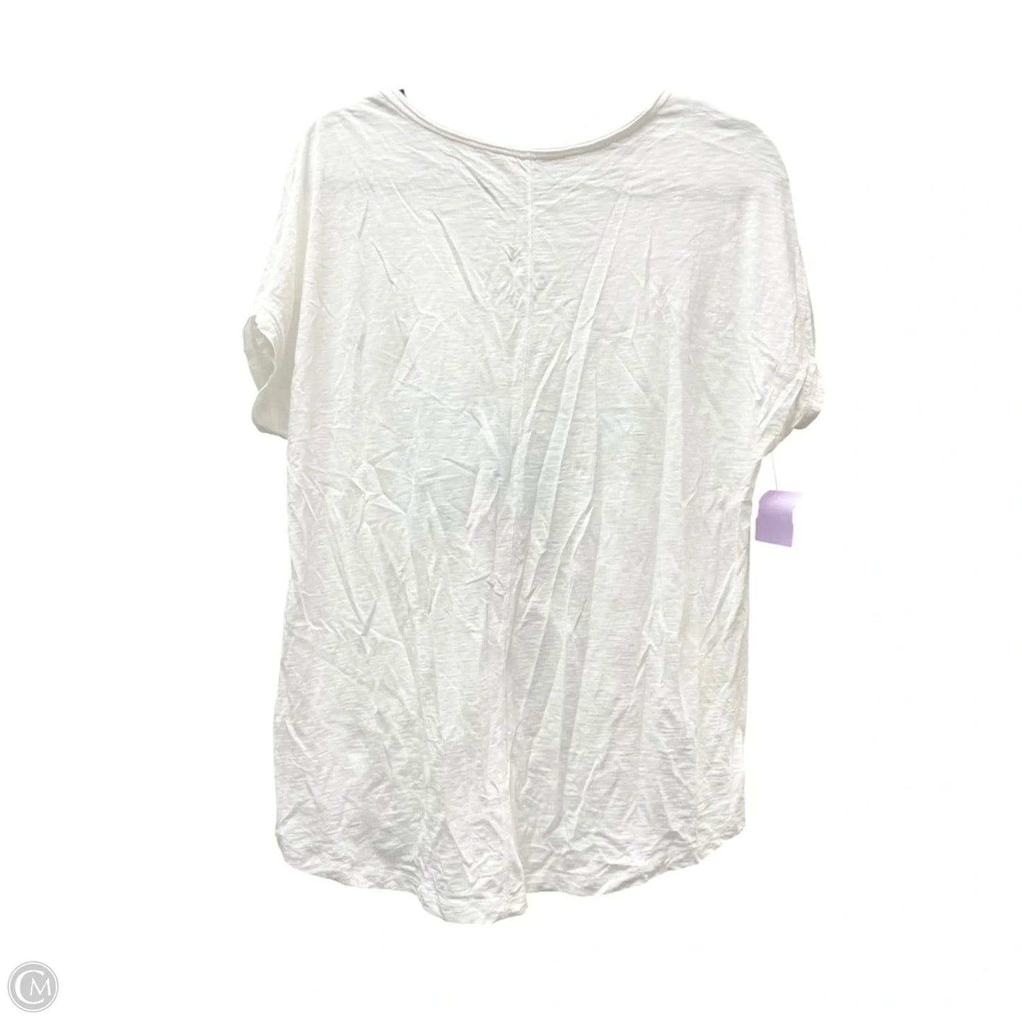 Top Short Sleeve By Lilly Pulitzer In White, Size: L