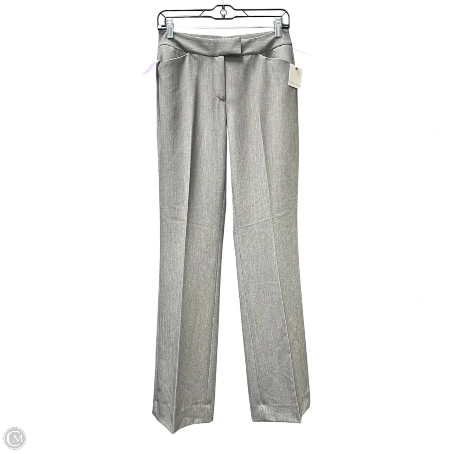 Pants Dress By Calvin Klein In Grey, Size: 2