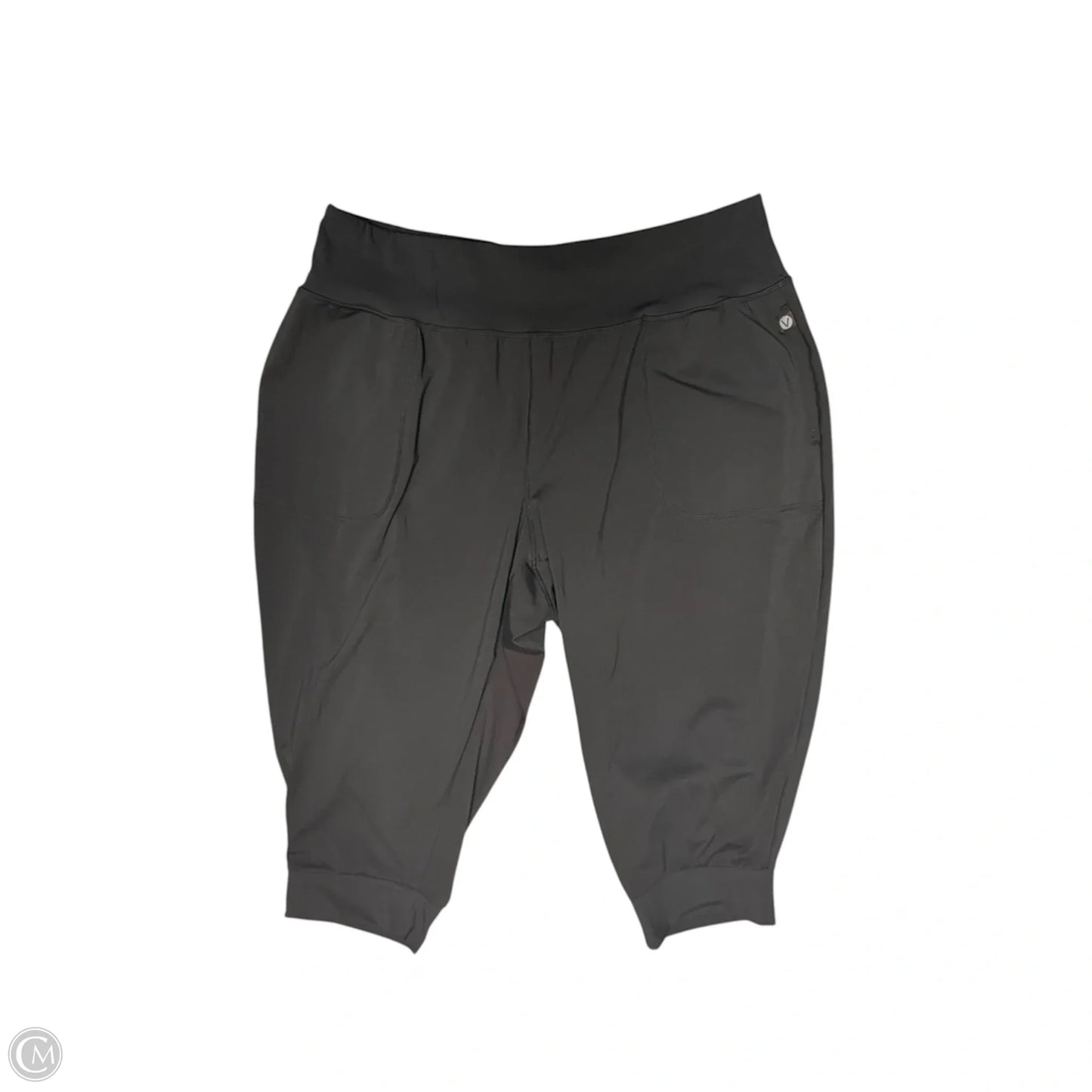Athletic Capris By Livi Active In Black, Size: 3x