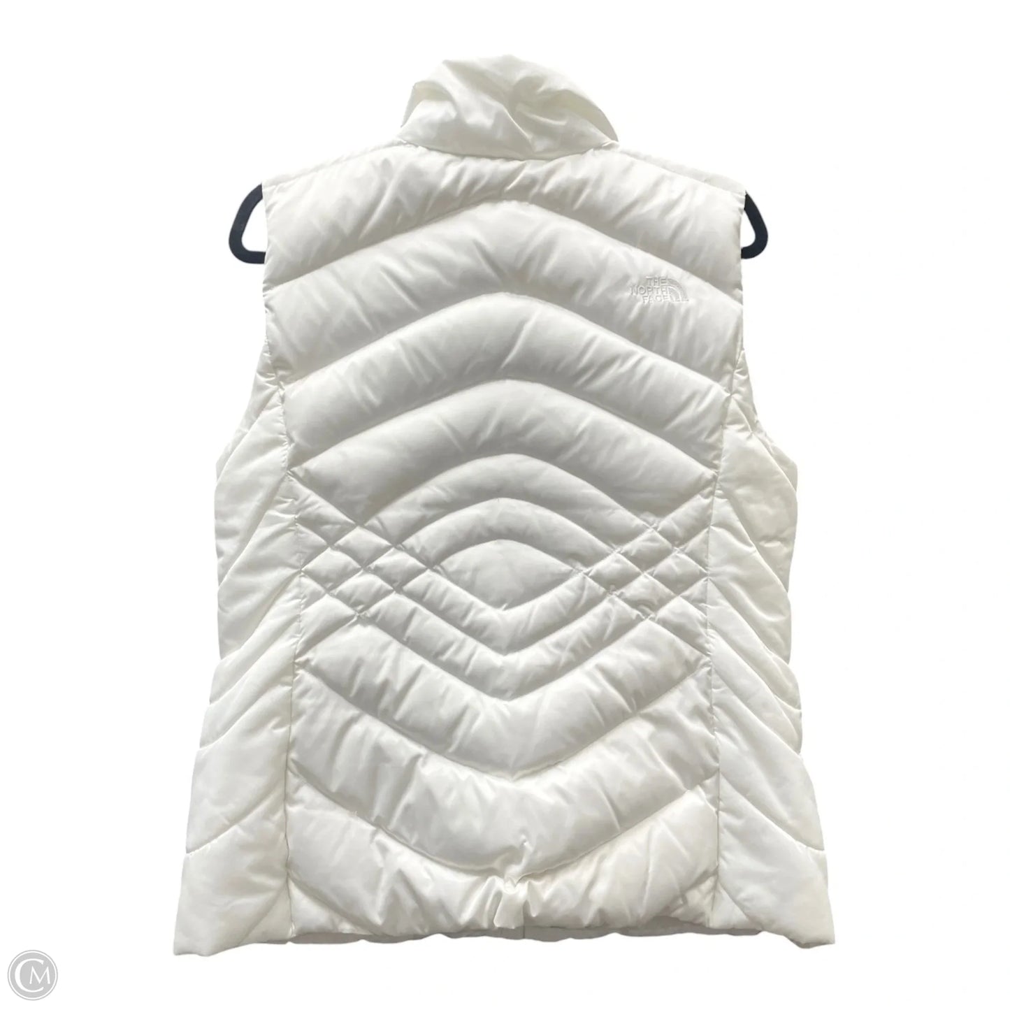 Vest Puffer & Quilted By The North Face In White, Size: L