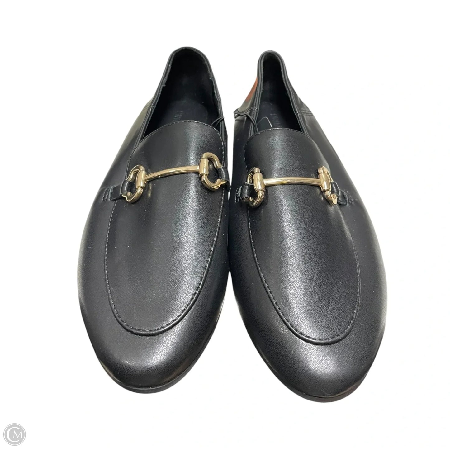 Shoes Flats By Primark In Black & Gold, Size: 6