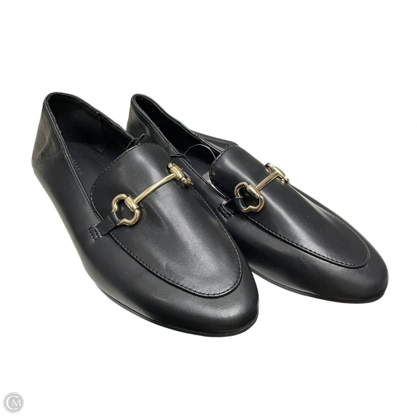 Shoes Flats By Primark In Black & Gold, Size: 6