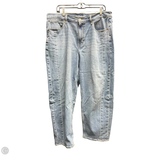Jeans Wide Leg By Old Navy In Blue, Size: 16