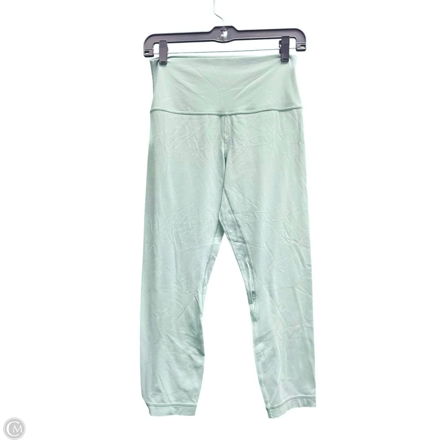 Athletic Capris By Lululemon In Green, Size: L