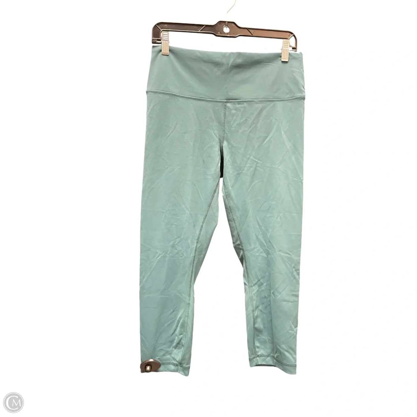 Athletic Capris By Lululemon In Green, Size: L