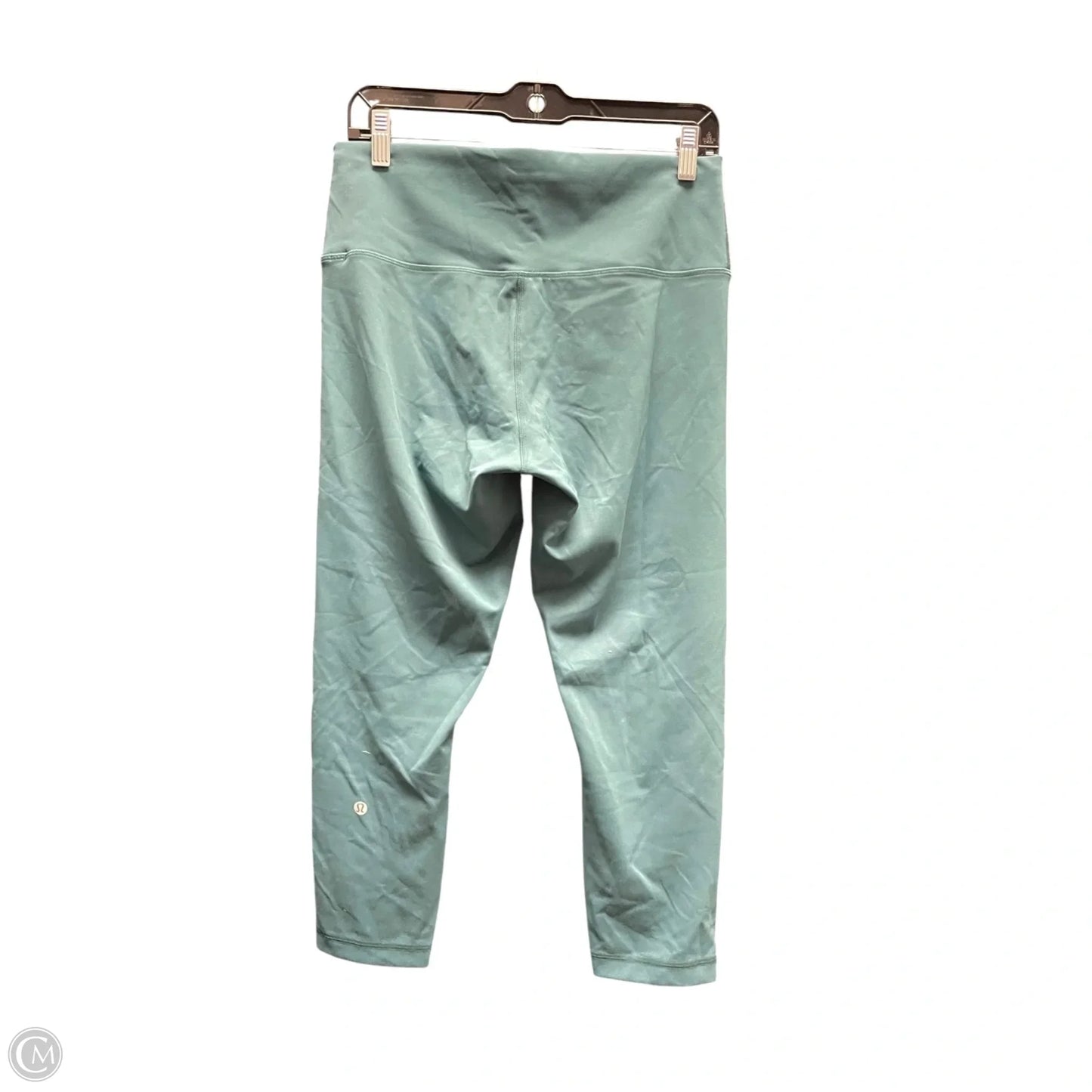 Athletic Capris By Lululemon In Green, Size: L