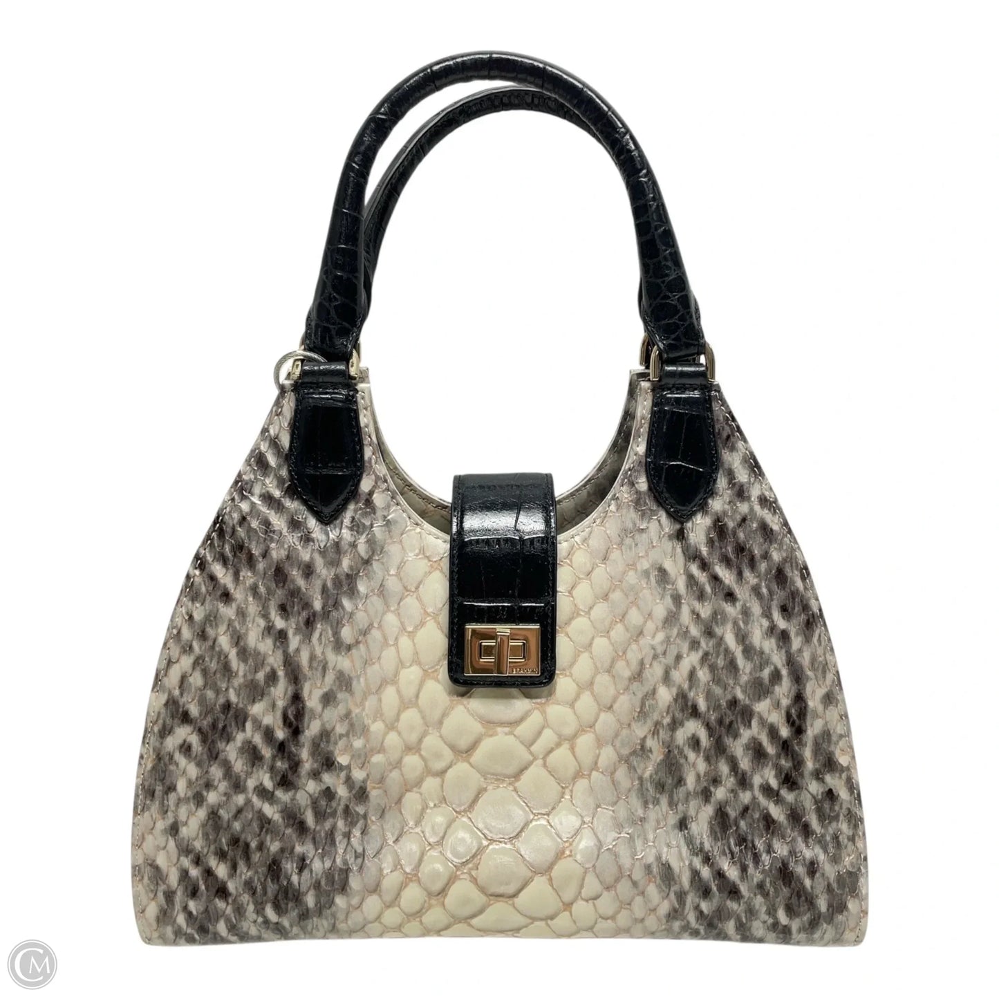 Handbag Designer By Brahmin, Size: Medium