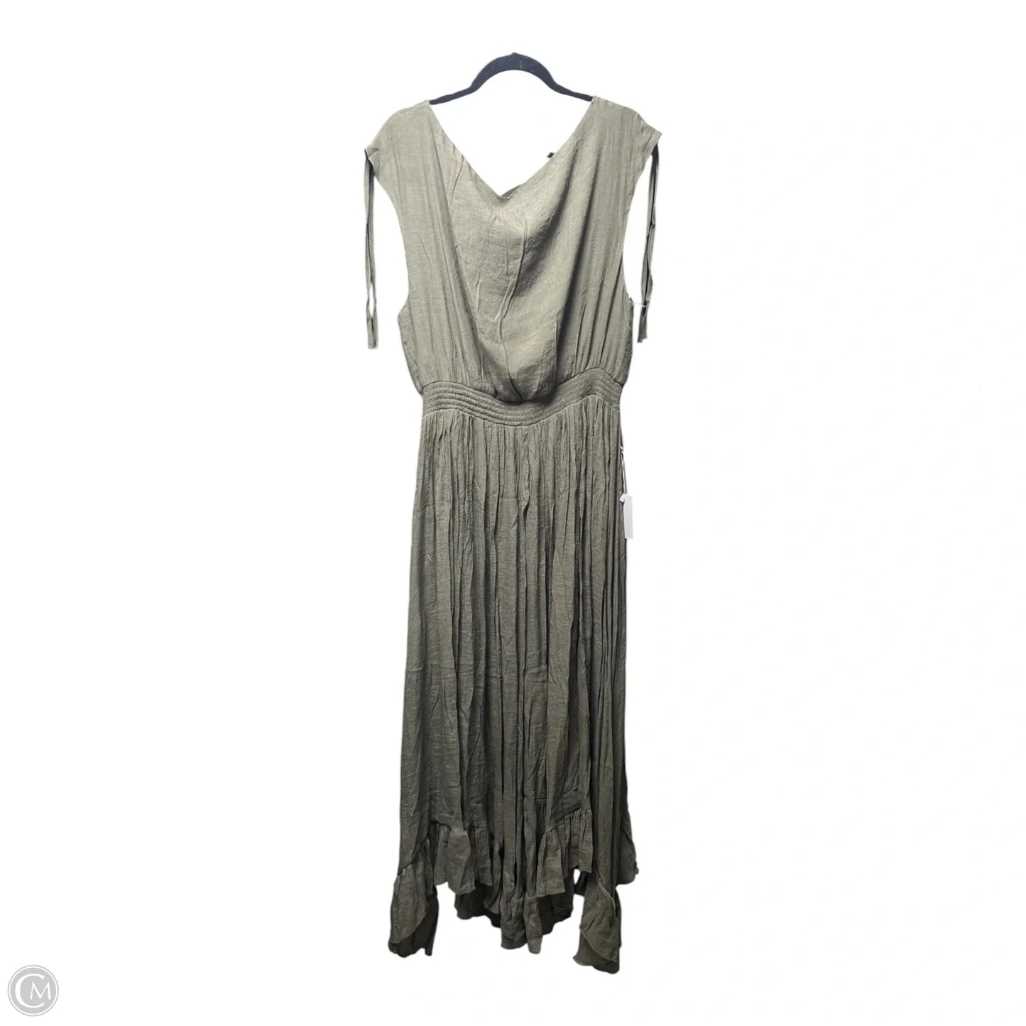 Dress Casual Maxi By JOYFOLIE -  In Green, Size: Xxl
