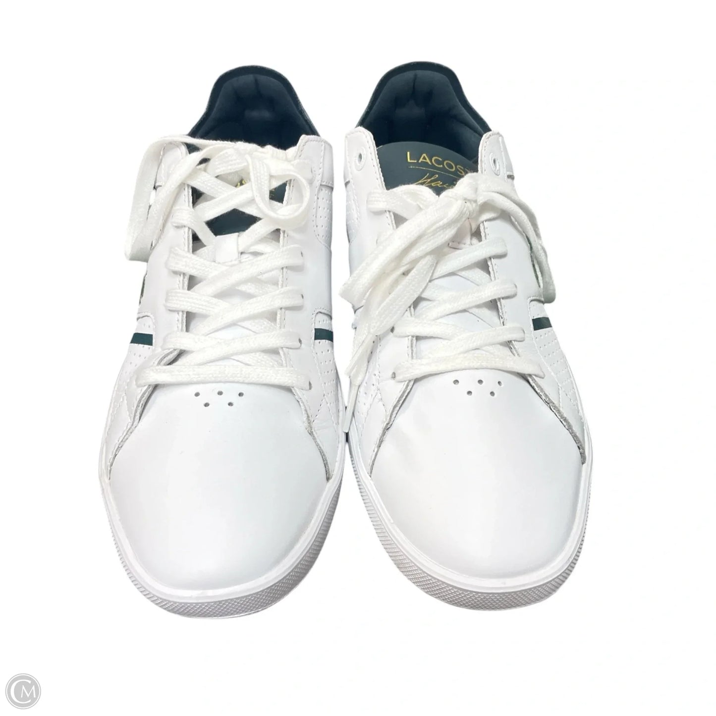 Shoes Athletic By Lacoste In White, Size: 10.5