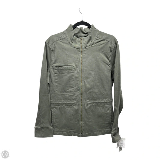 Jacket Utility By Liz Claiborne In Green, Size: L