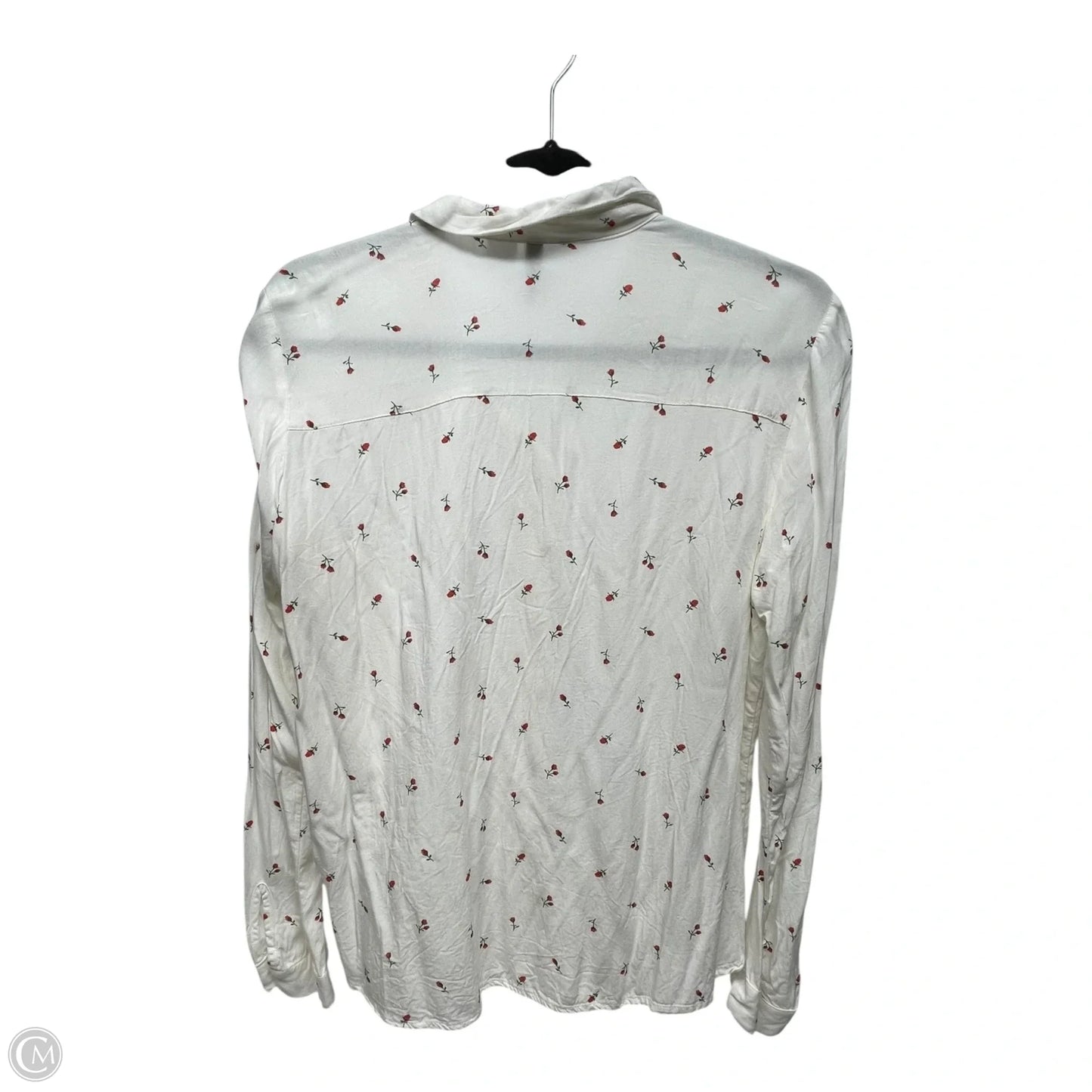 Top Long Sleeve By Divided In Multi-colored, Size: S