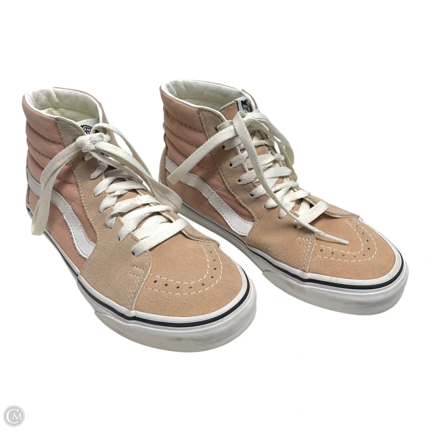 Shoes Sneakers By Vans In Peach, Size: 6