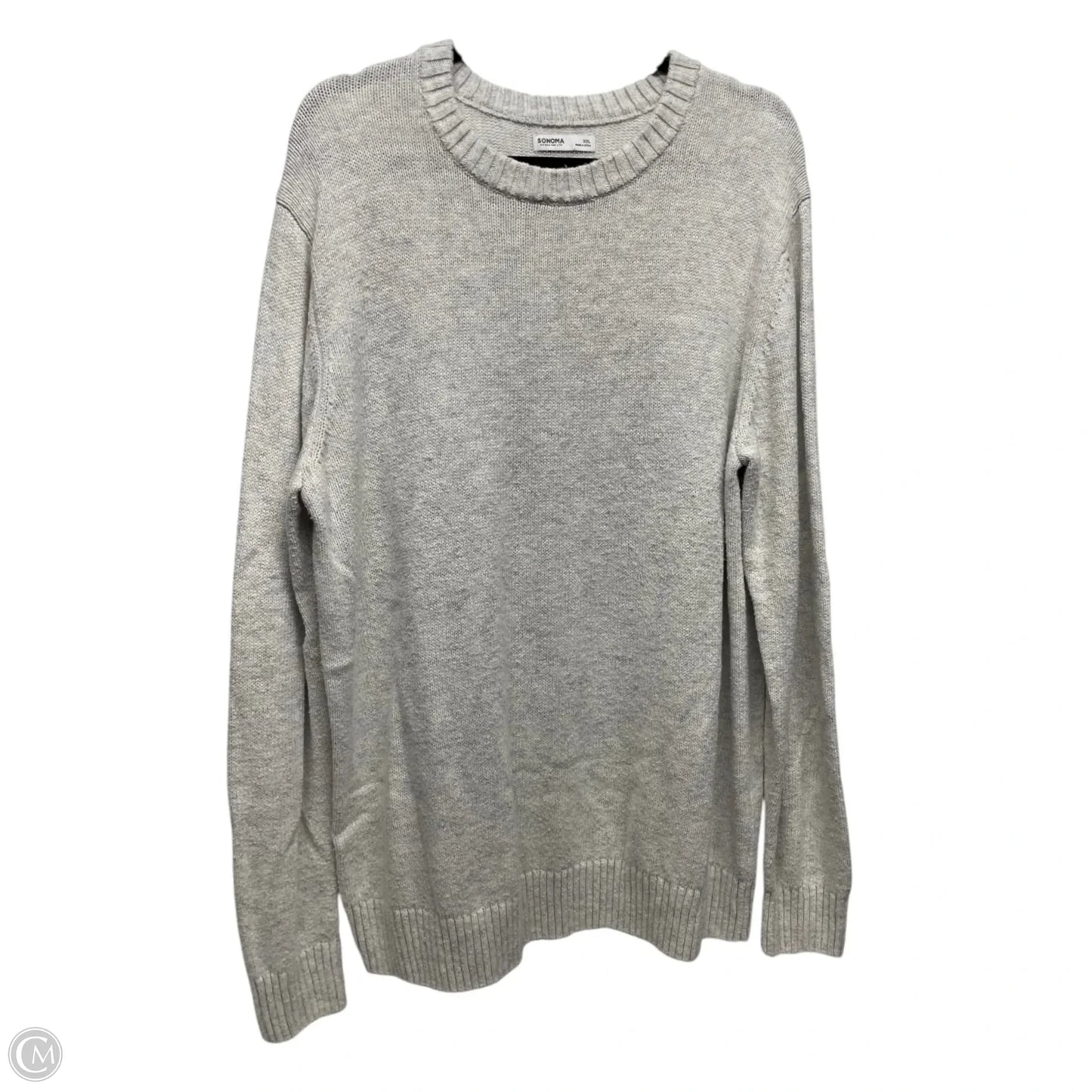 Sweater By Sonoma In Grey, Size: Xxl