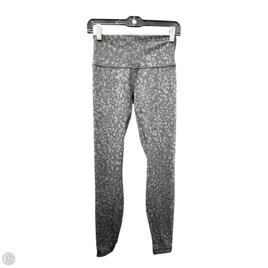 Athletic Leggings By Lululemon In Animal Print, Size: 6