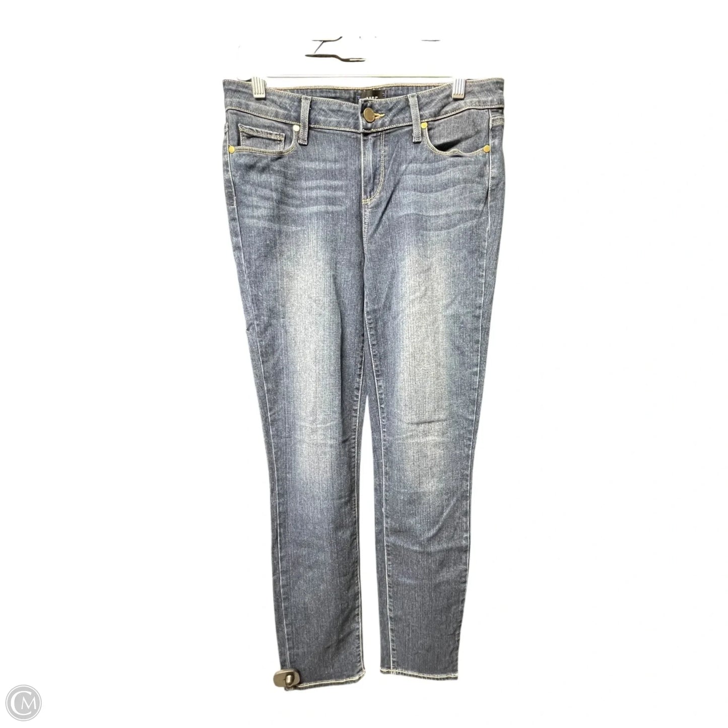 Jeans Skinny By Paige In Blue Denim, Size: 8