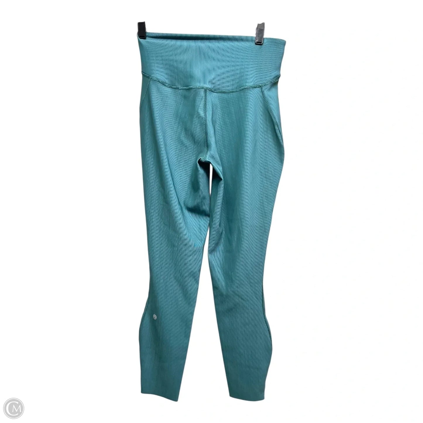 Athletic Leggings By Lululemon In Blue, Size: 8