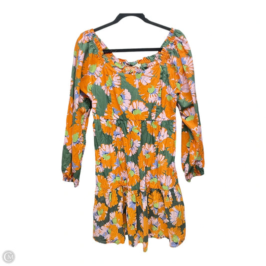 Dress Casual Short By Jodifl In Floral Print, Size: S