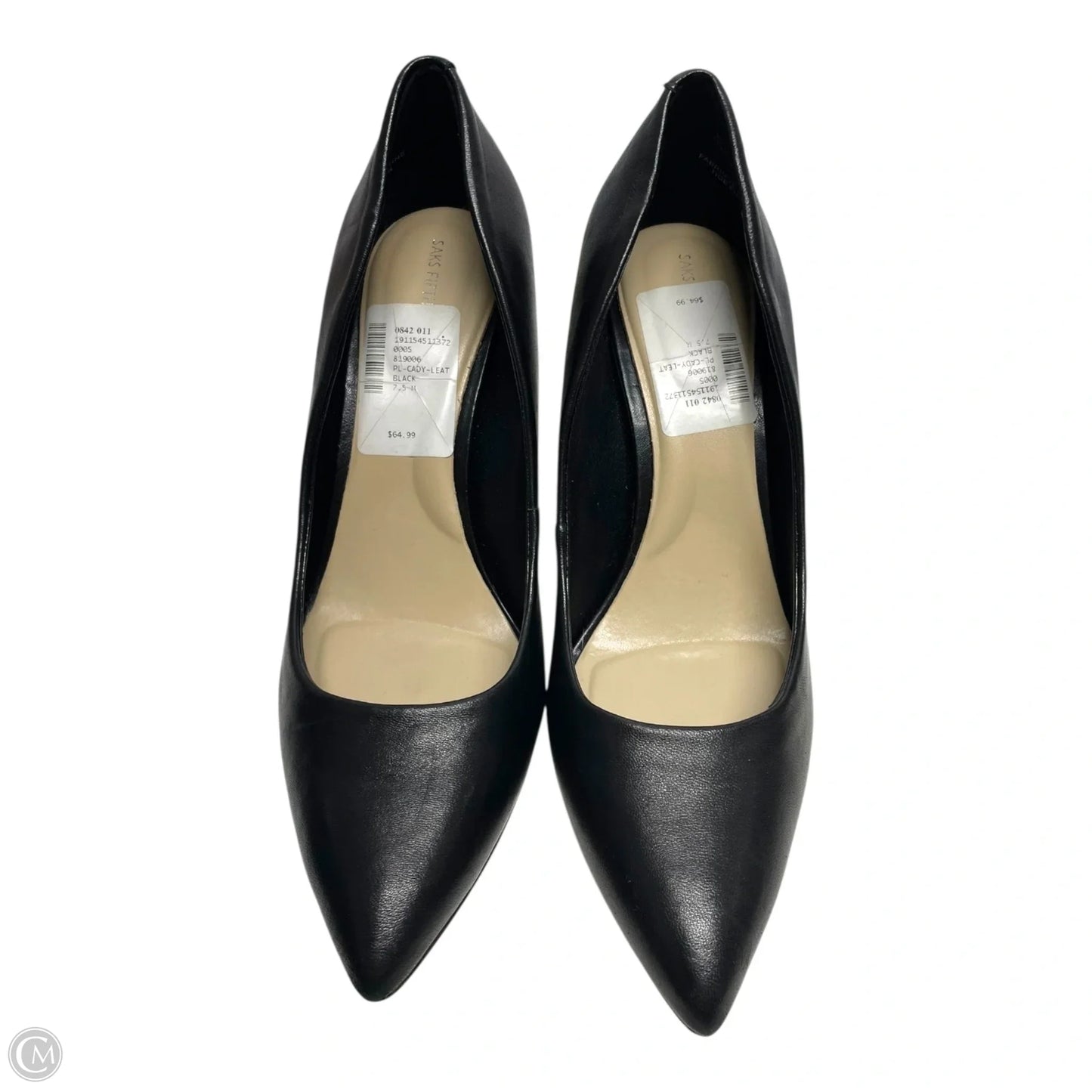 Shoes Heels Stiletto By Saks Fifth Avenue In Black, Size: 7.5