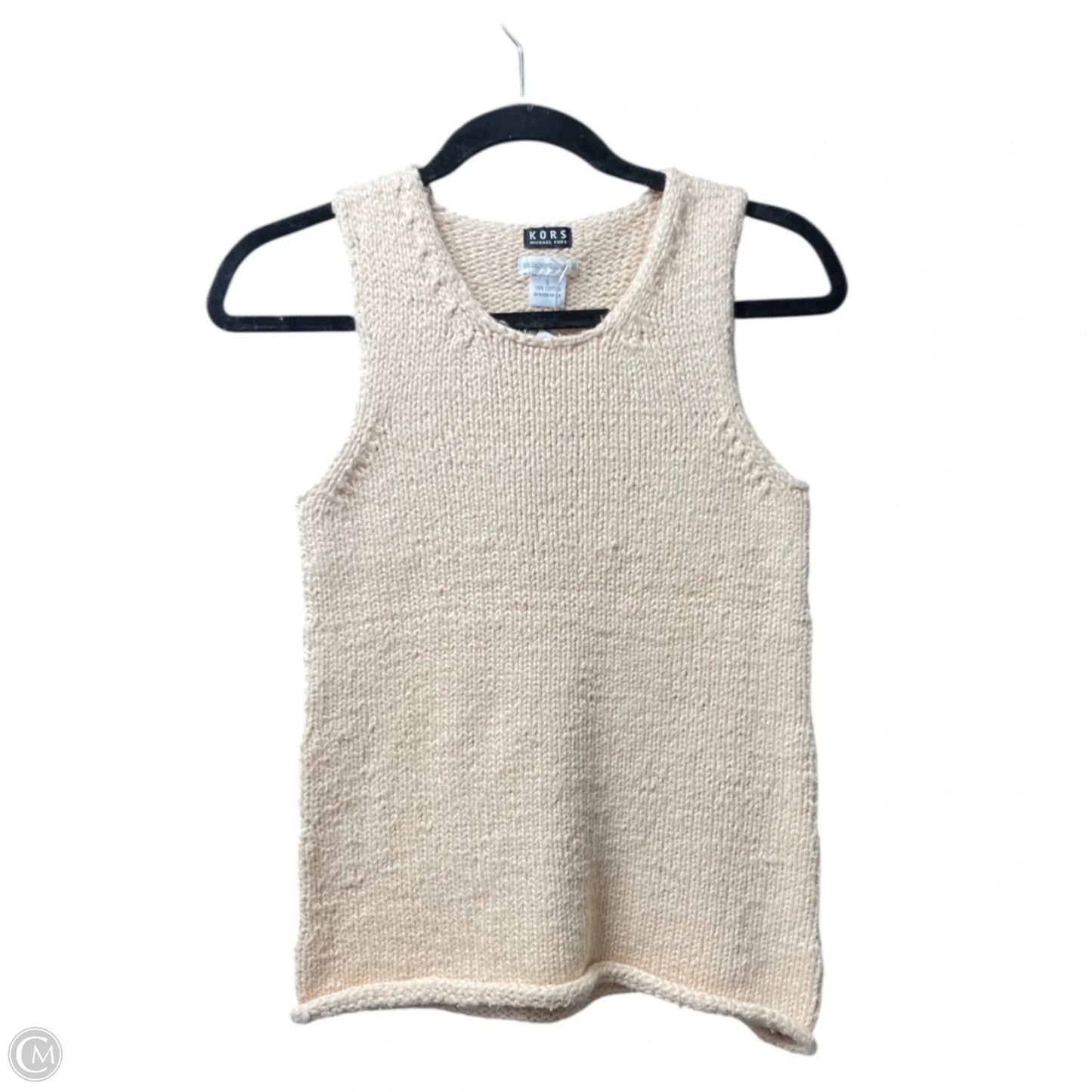 Sweater Designer By Michael Kors In Tan, Size: S