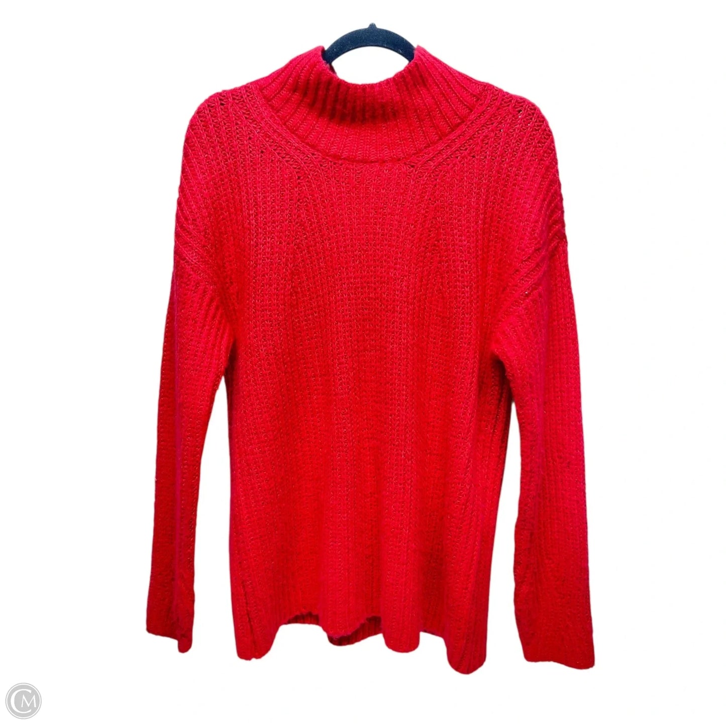 Sweater By Worthington In Red, Size: Mp