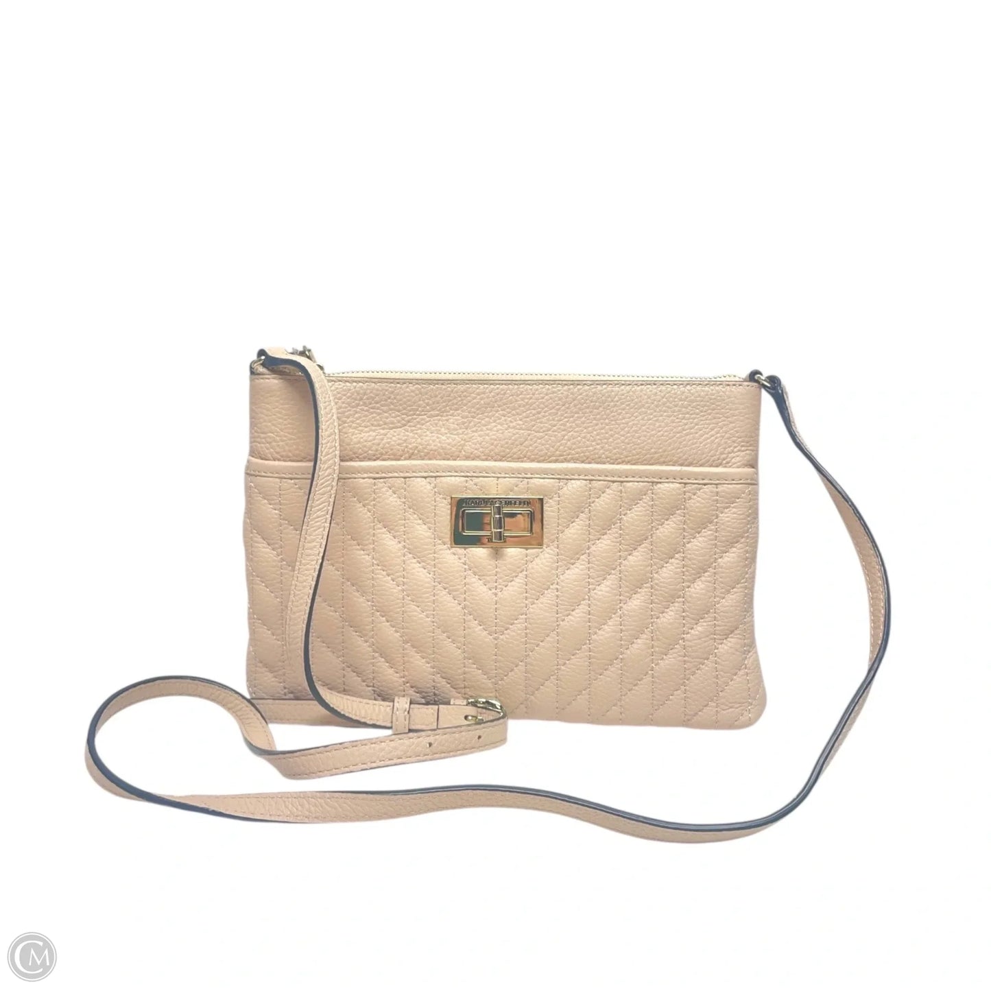 Crossbody Designer By Karl Lagerfeld, Size: Medium