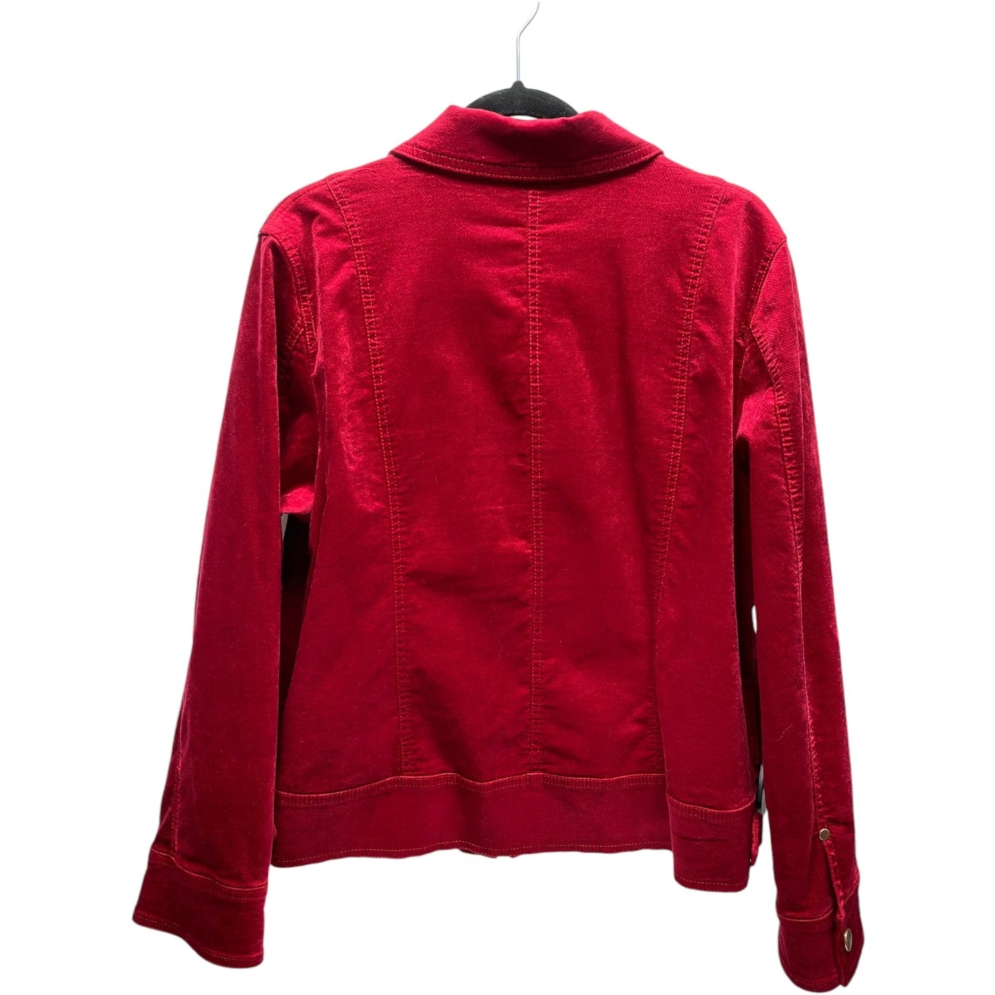 Jacket Other By Chicos In Red, Size: Xl