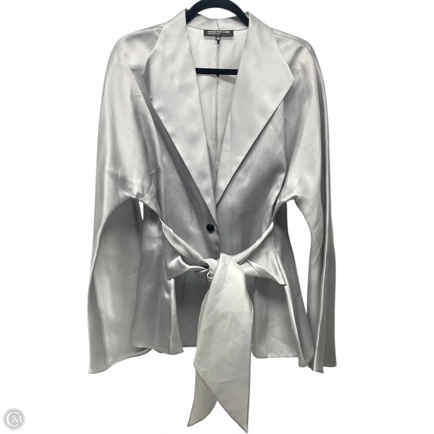 Blazer By Jones New York In Grey, Size: Xl