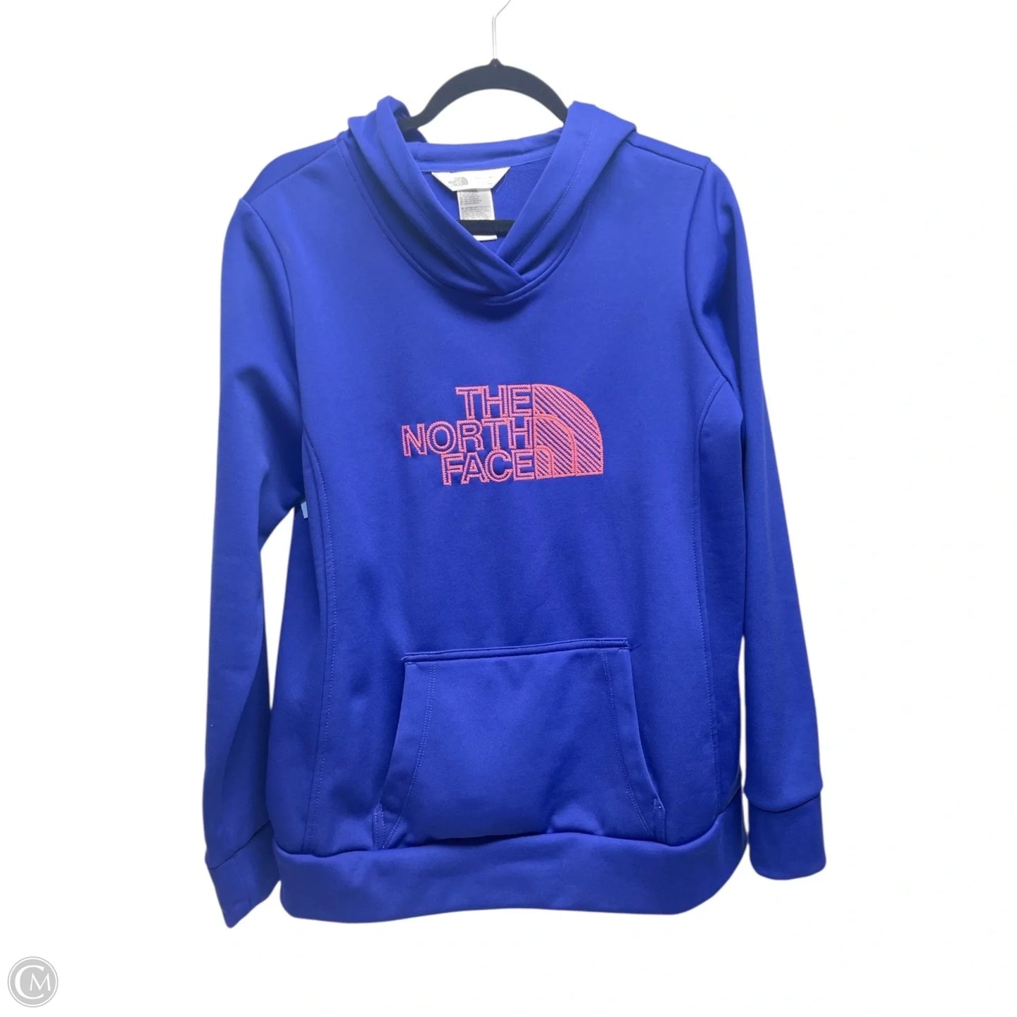 Sweatshirt Hoodie By The North Face In Blue, Size: L