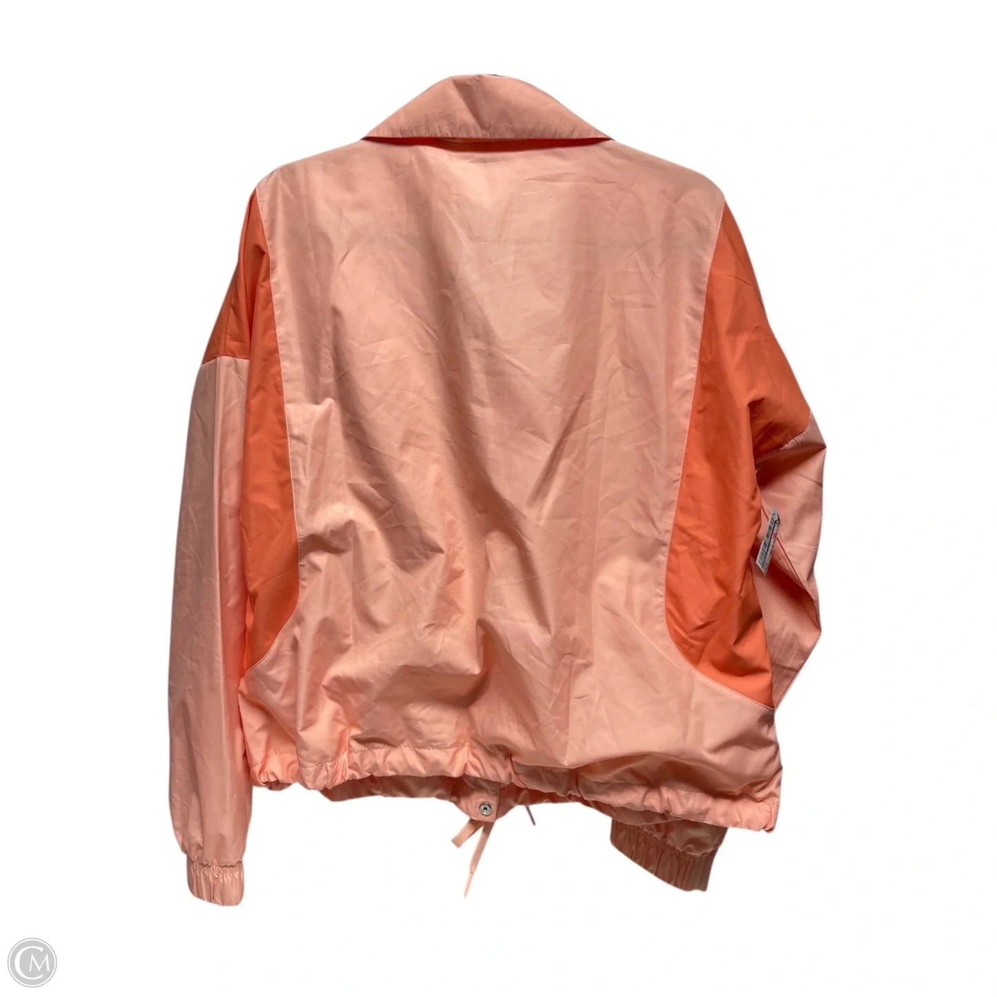 Athletic Jacket By Adidas In Coral, Size: Xl
