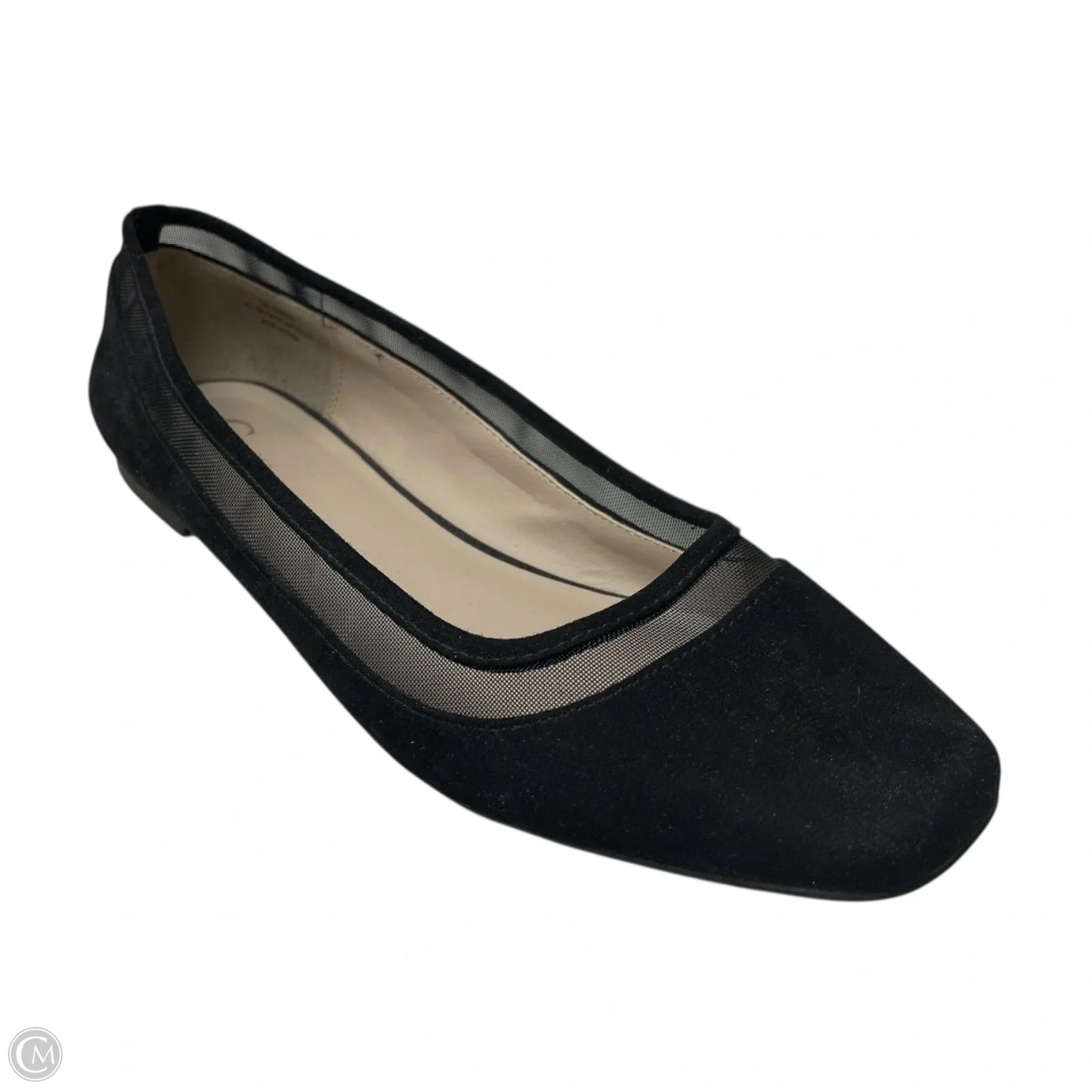 Shoes Flats By Cato In Black, Size: 10