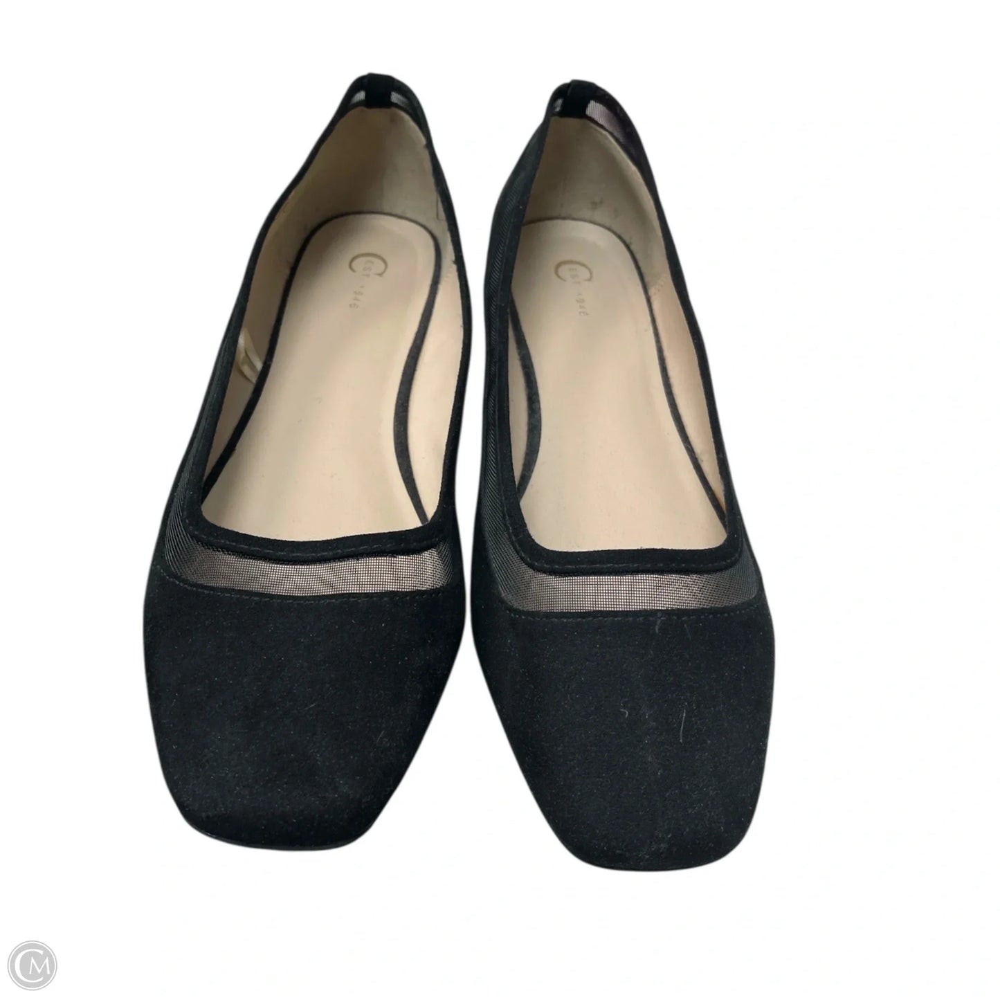 Shoes Flats By Cato In Black, Size: 10