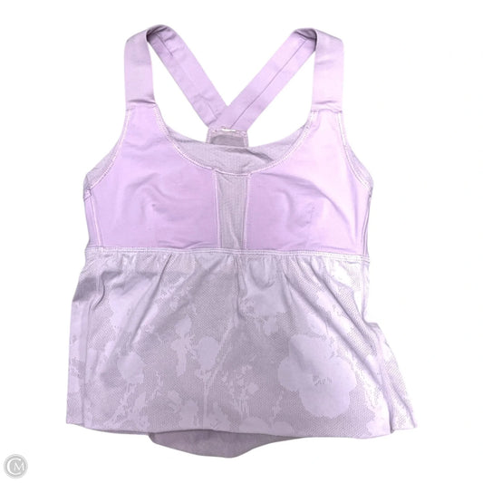 Athletic Bra By Lululemon In Purple, Size: Xs