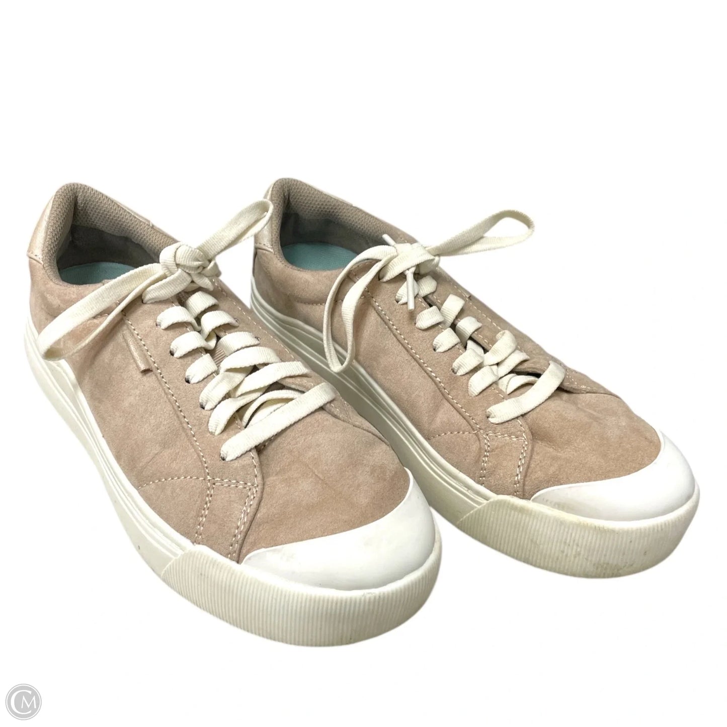Shoes Sneakers By Dr Scholls In Tan, Size: 7.5