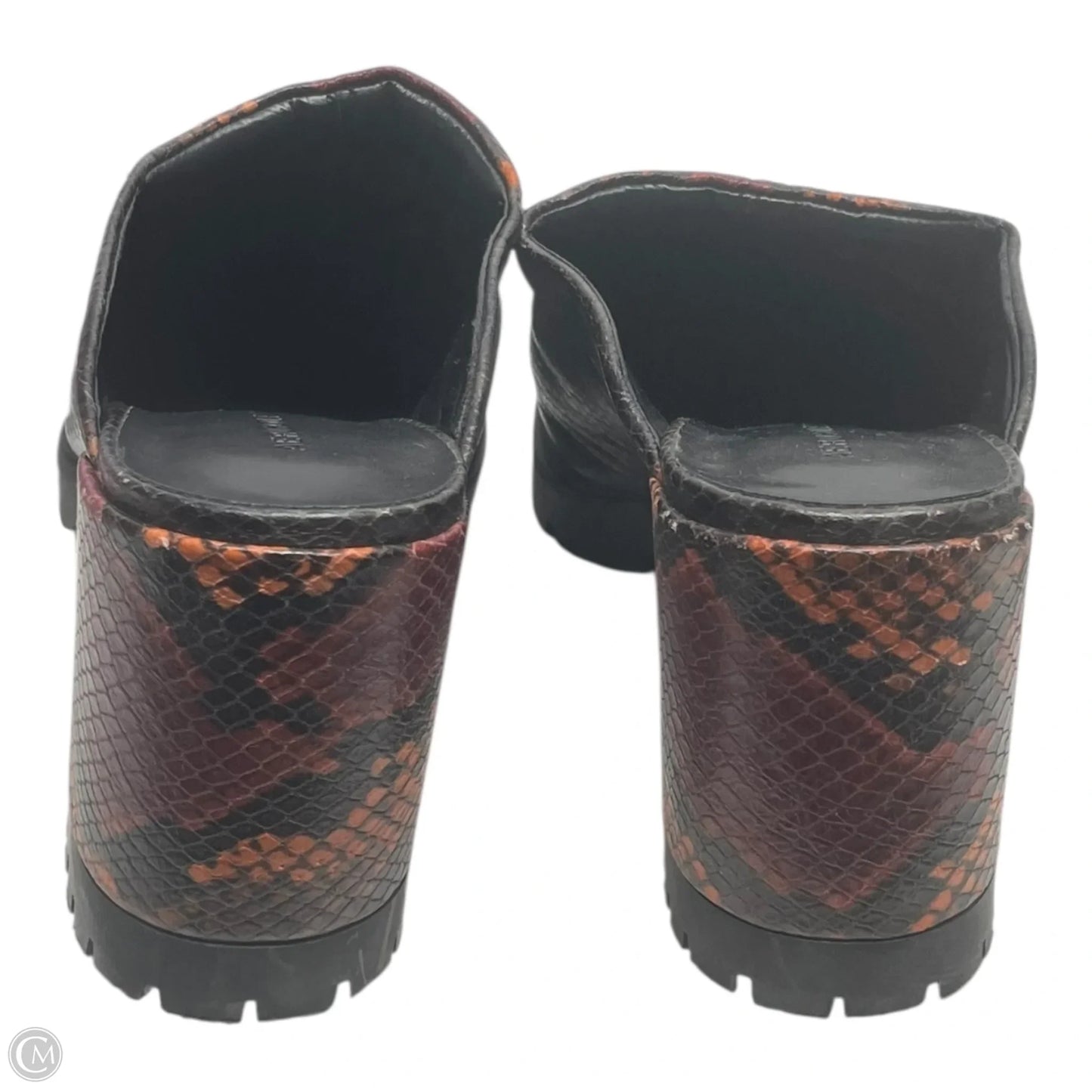 Shoes Heels Block By Aerosoles In Snakeskin Print, Size: 10.5