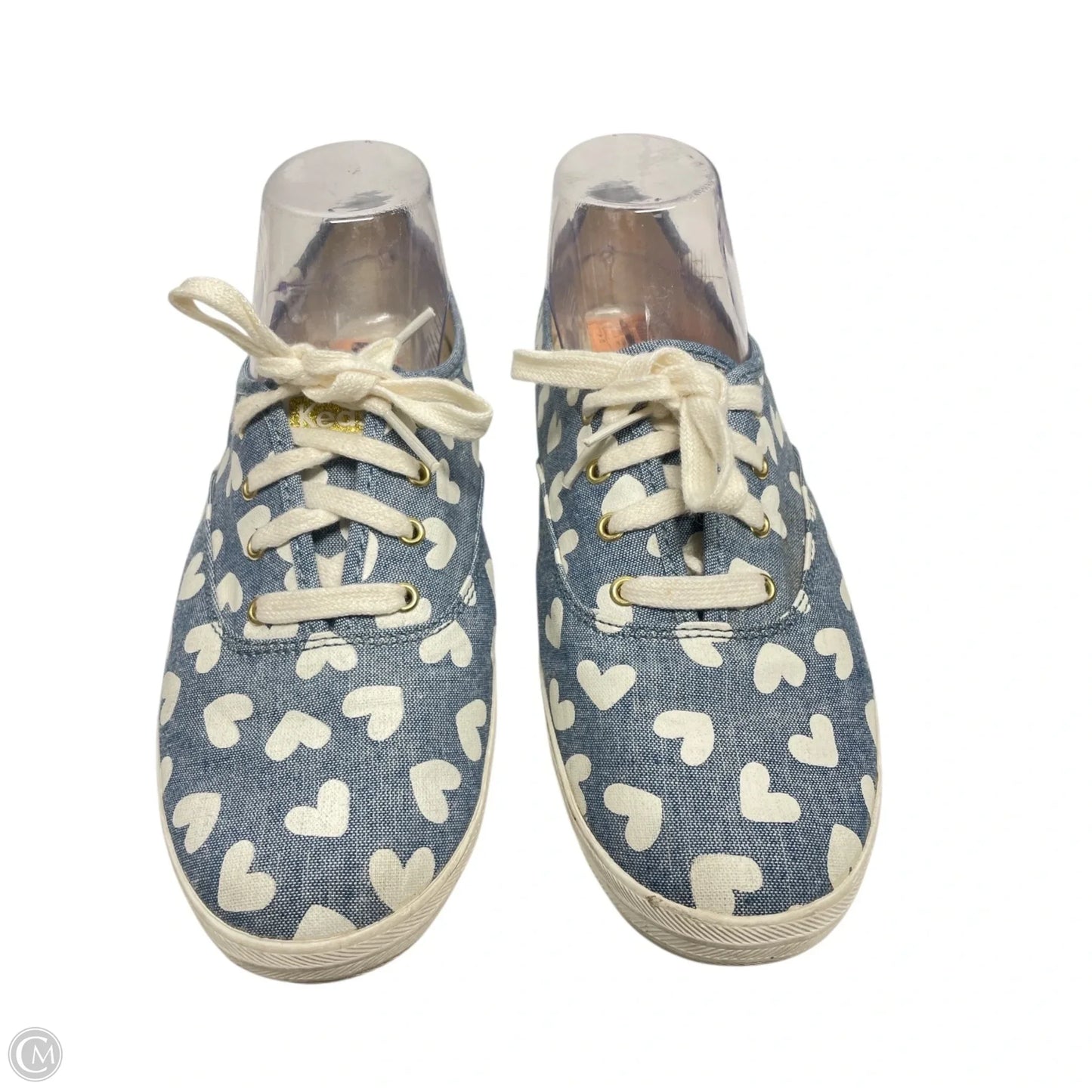 Shoes Sneakers By Keds In Blue & White, Size: 8.5