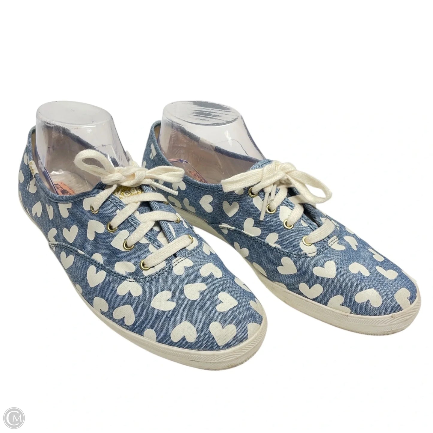 Shoes Sneakers By Keds In Blue & White, Size: 8.5