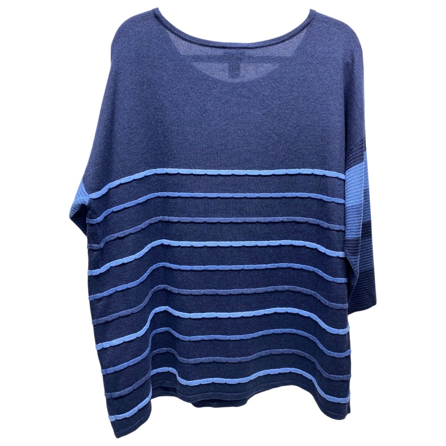 Sweater By Chicos In Blue, Size: Xl