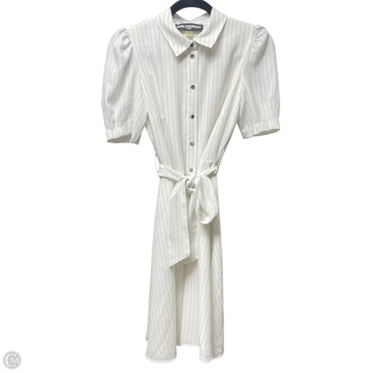 Dress Designer By Karl Lagerfeld In Striped Pattern, Size: 2