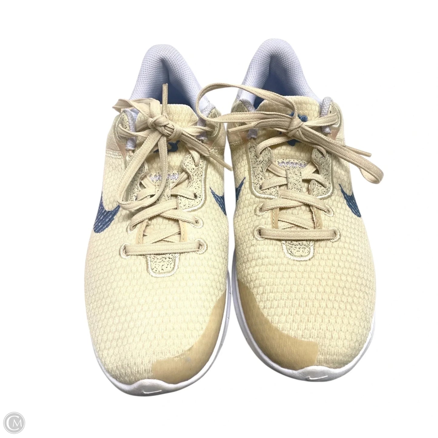 Shoes Athletic By Nike In Blue & Cream, Size: 8.5
