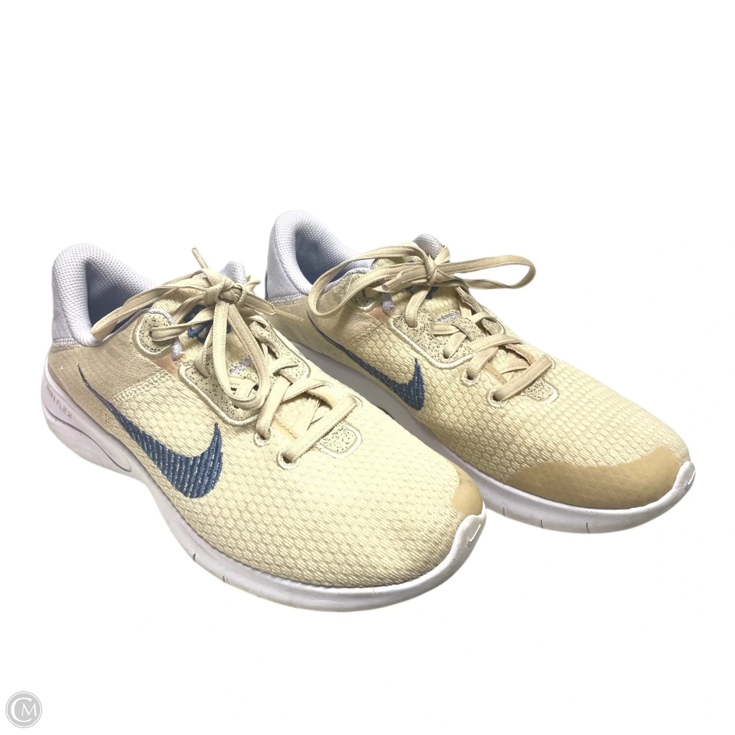 Shoes Athletic By Nike In Blue & Cream, Size: 8.5
