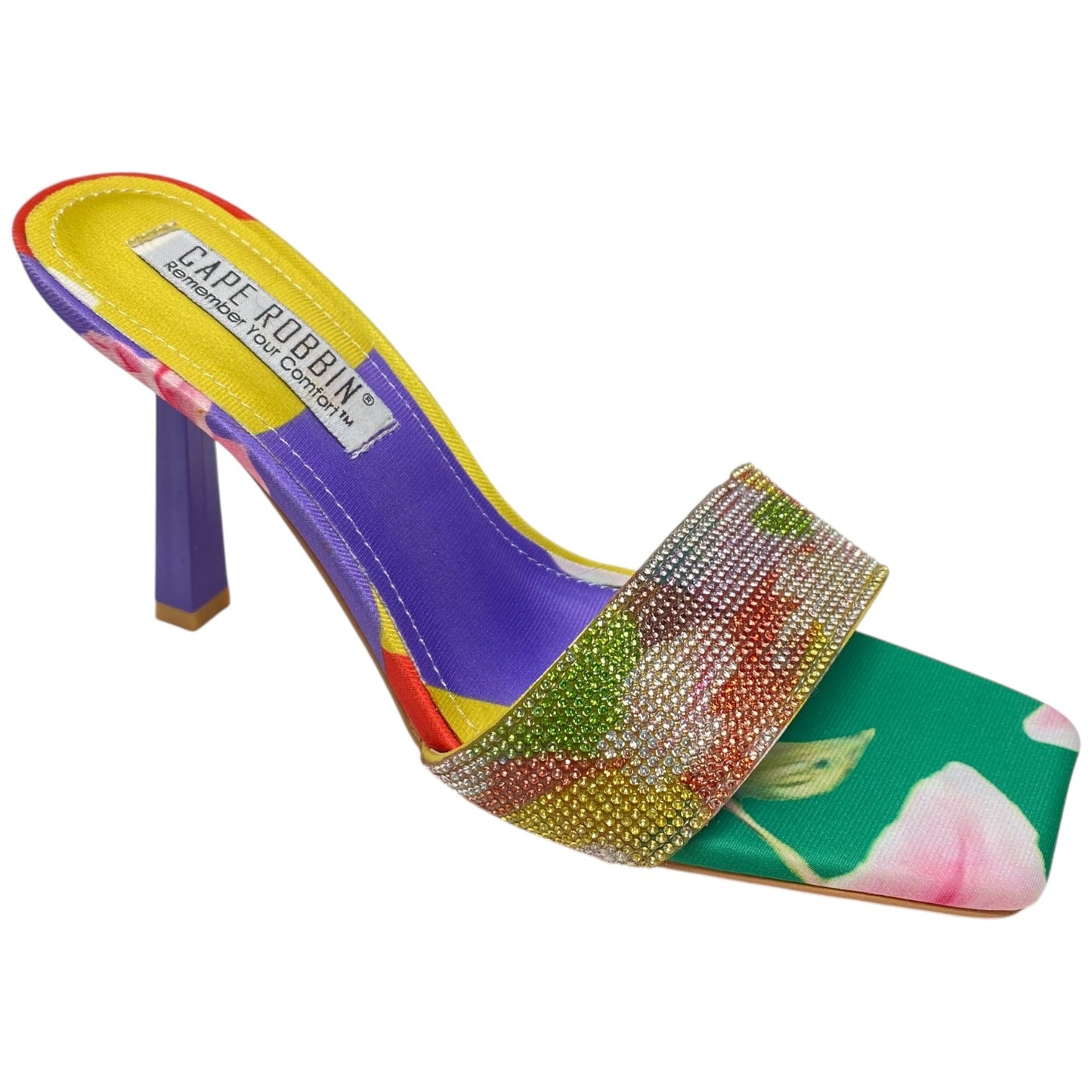 Shoes Heels Stiletto By Clothes Mentor In Multi-colored, Size: 7.5